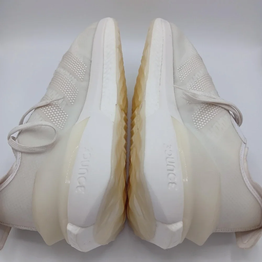 Adidas Running Shoes‎ Mens Size 14 White Athletic Mesh Bounce Reflective HP5972